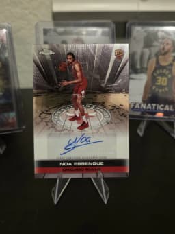 Noa Essengue #TAUR2-NE Rookie Card 2025-26 Topps Chrome Basketball Topps Autograph Issue Rookies 2