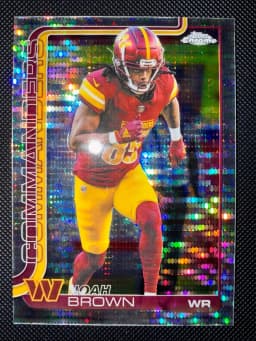 Noah Brown #293 2025 Topps Chrome Football