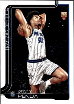 Noah Penda #232 Rookie Card 2025-26 Topps