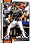 Nolan McLean #214 Rookie Card 2026 Topps Series 1