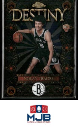 Nolan Traore #D-16 Rookie Card 2025-26 Topps Chrome Basketball Destiny