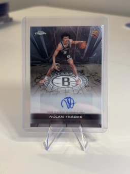 Nolan Traore #TAUR2-NT Rookie Card 2025-26 Topps Chrome Basketball Topps Autograph Issue Rookies 2