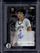 Nolan Traore #TCAR-NT Rookie Card 2025-26 Topps Chrome Basketball Topps Chrome Autographs Rookies