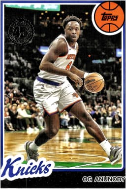 OG Anunoby #80BK-33 2025-26 Topps 1980-81 Topps Basketball