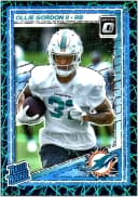 Ollie Gordon II #218 Rookie Card 2025 Donruss Optic Teal Velocity