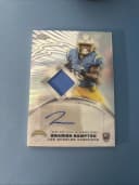 Omarion Hampton #RPA-OH Rookie Card 2025 Topps Chrome Football Topps Chrome Rookie Patch Autographs