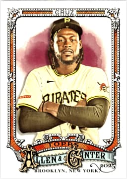 Oneil Cruz #125 2025 Topps Allen & Ginter
