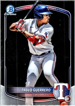 Pablo Guerrero #BCP-144 2025 Bowman Chrome Prospects