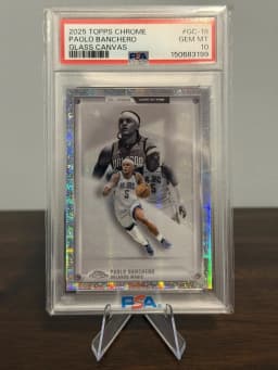 Paolo Banchero #GC-18 2025-26 Topps Chrome Basketball Glass Canvas