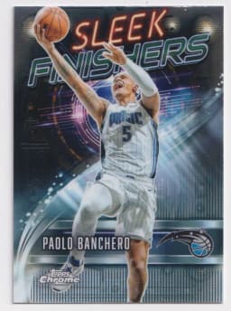 Paolo Banchero #SF-3 2025-26 Topps Chrome Basketball Sleek Finishers