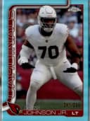 Paris Johnson Jr. #3 2025 Topps Chrome Football