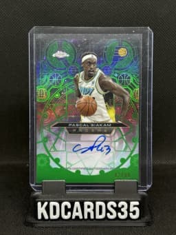 Pascal Siakam #CH-PS 2025-26 Topps Chrome Basketball Chromographs