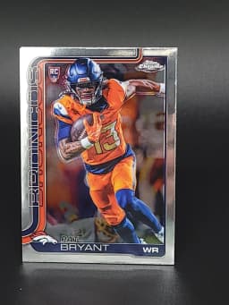 Pat Bryant #313 Rookie Card 2025 Topps Chrome Football