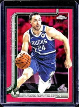 Pat Connaughton #190 2025-26 Topps Chrome Magenta Refractor