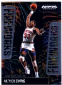 Patrick Ewing #20 2024-25 Panini Prizm Black Fireworks