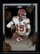 Patrick Mahomes II #F15-6 2025 Topps Chrome Football Fortune 15