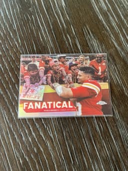 Patrick Mahomes II #FF-14 2025 Topps Chrome Football Fanatical