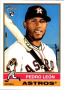 Pedro León #271 Rookie Card 2025 Topps Heritage