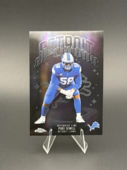Penei Sewell #ACT-13 2025 Topps Chrome Football All Chrome Team