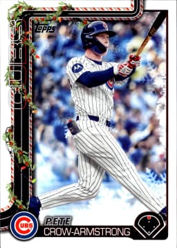 Pete Crow-Armstrong #H41 2025 Topps Holiday