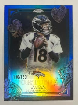 Peyton Manning #F15-33 2025 Topps Chrome Football Fortune 15
