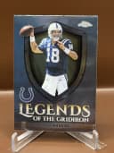 Peyton Manning #LOG-10 2025 Topps Chrome Football Legends of the Gridiron