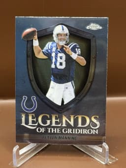Peyton Manning #LOG-10 2025 Topps Chrome Football Legends of the Gridiron