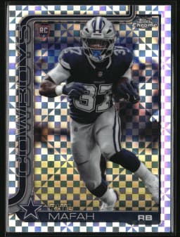 Phil Mafah #310 Rookie Card 2025 Topps Chrome Football