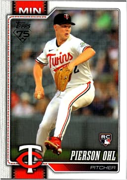 Pierson Ohl #321 Rookie Card 2026 Topps Series 1