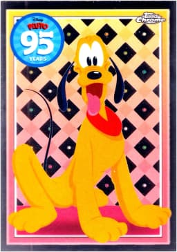 Pluto #PL-1 2025 Topps Chrome Disney Pluto 95th Anniversary