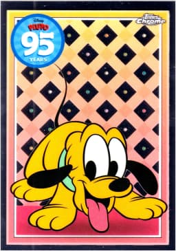 Pluto #PL-2 2025 Topps Chrome Disney Pluto 95th Anniversary