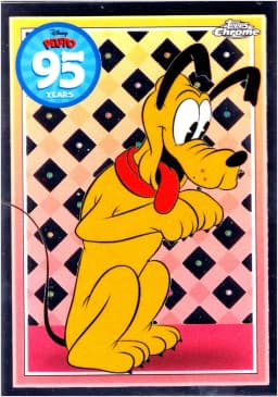 Pluto #PL-9 2025 Topps Chrome Disney Pluto 95th Anniversary