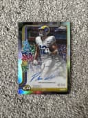 Puka Nacua #FSA-PN Rookie Card 2025 Topps Chrome Football Future Stars Autographs