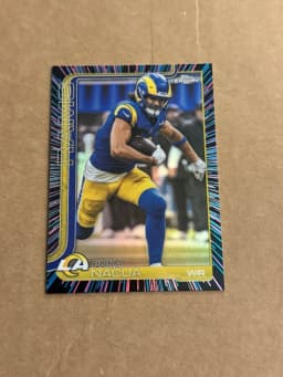 Puka Nacua #HX-10 2025 Topps Chrome Football Helix