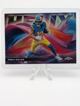 Puka Nacua #HX-10 2025 Topps Chrome Football Helix