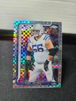 Quenton Nelson #144 2025 Topps Chrome Football