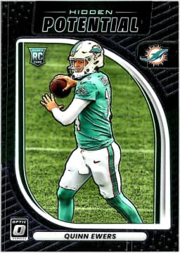 Quinn Ewers #18 2025 Donruss Optic Hidden Potential