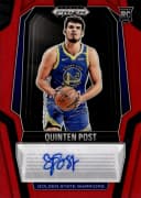 Quinten Post #195 2024-25 Panini Prizm Black