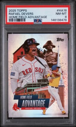 Rafael Devers #HA-18 2025 Topps Baseball Home Field Advantage