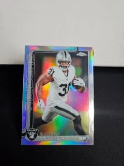 Raheem Mostert #182 2025 Topps Chrome Football