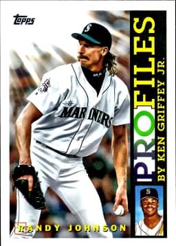 Randy Johnson #TP-25 2026 Topps Series 1 Topps Profiles