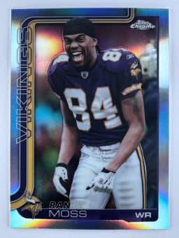 Randy Moss #HOCA-RM 2025 Topps Chrome Football Hall of Chrome Autographs