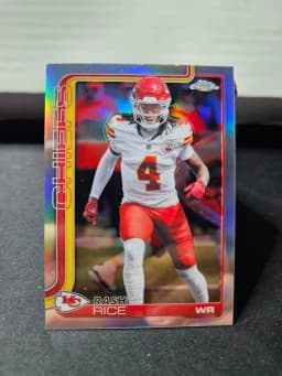 Rashee Rice #147 2025 Topps Chrome Football