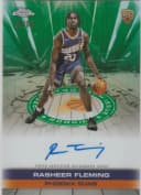 Rasheer Fleming #TAIR-RF Rookie Card 2025-26 Topps Chrome Basketball Topps Autograph Issue Rookies