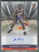 Rasheer Fleming #TAIR-RF Rookie Card 2025-26 Topps Chrome Basketball Topps Autograph Issue Rookies