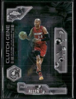 Ray Allen #CG-23 2025-26 Topps Chrome Basketball Clutch Gene