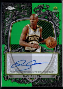 Ray Allen #SS-RA 2025-26 Topps Chrome Basketball Signature Style