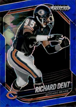 Richard Dent #24 Prizms Blue Ice /125 2025 Panini Prizm Black Football