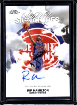 Rip Hamilton #SWS-RIP 2025-26 Topps Chrome Sky Write Signatures