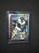 RJ Harvey #RA-RH Rookie Card 2025 Topps Chrome Football Rookies Autograph Variation